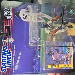New Starting Line Up 1999 Ken Griffey jr Baseball MLB Vintage Figure